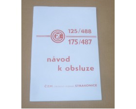 NÁVOD K OBSLUZE - ČZ 175/487 + 125/488